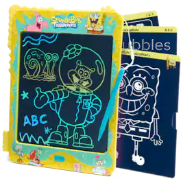 JitteryGit - SpongeBob SquarePants LCD Doodle & Drawing Tablet – Bubble Turquoise