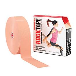 RockTape - Standard Recovery Kinesiology Tape, 2" x 105" Bulk Roll - Beige