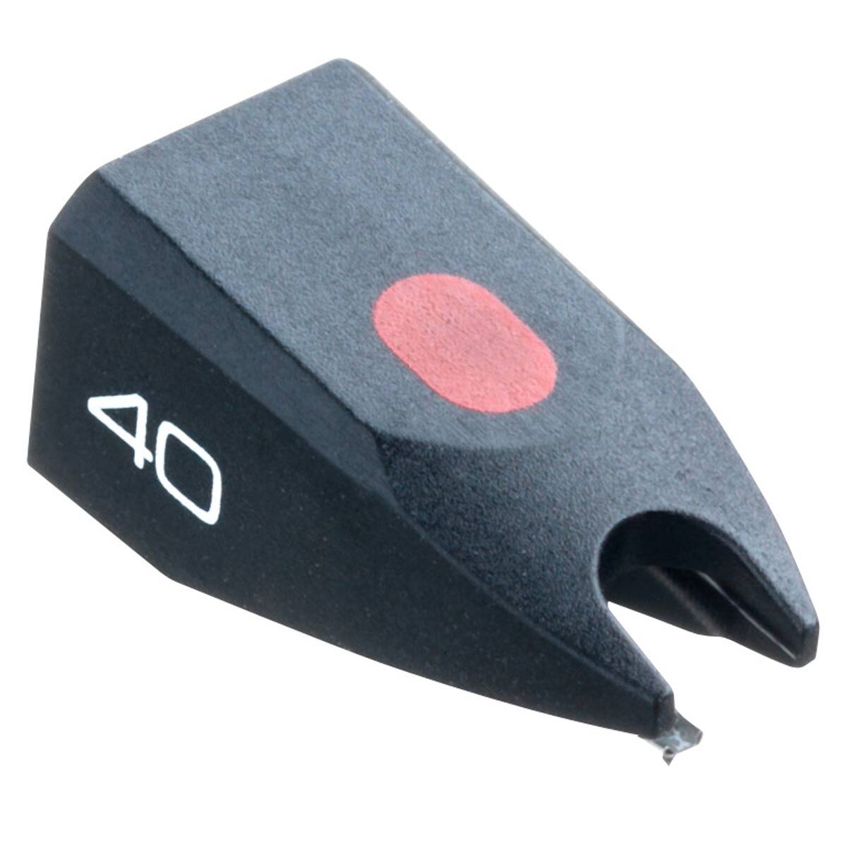 Front. Ortofon - Ortofon Stylus 40 Replacement Stylus (Black) - Black.