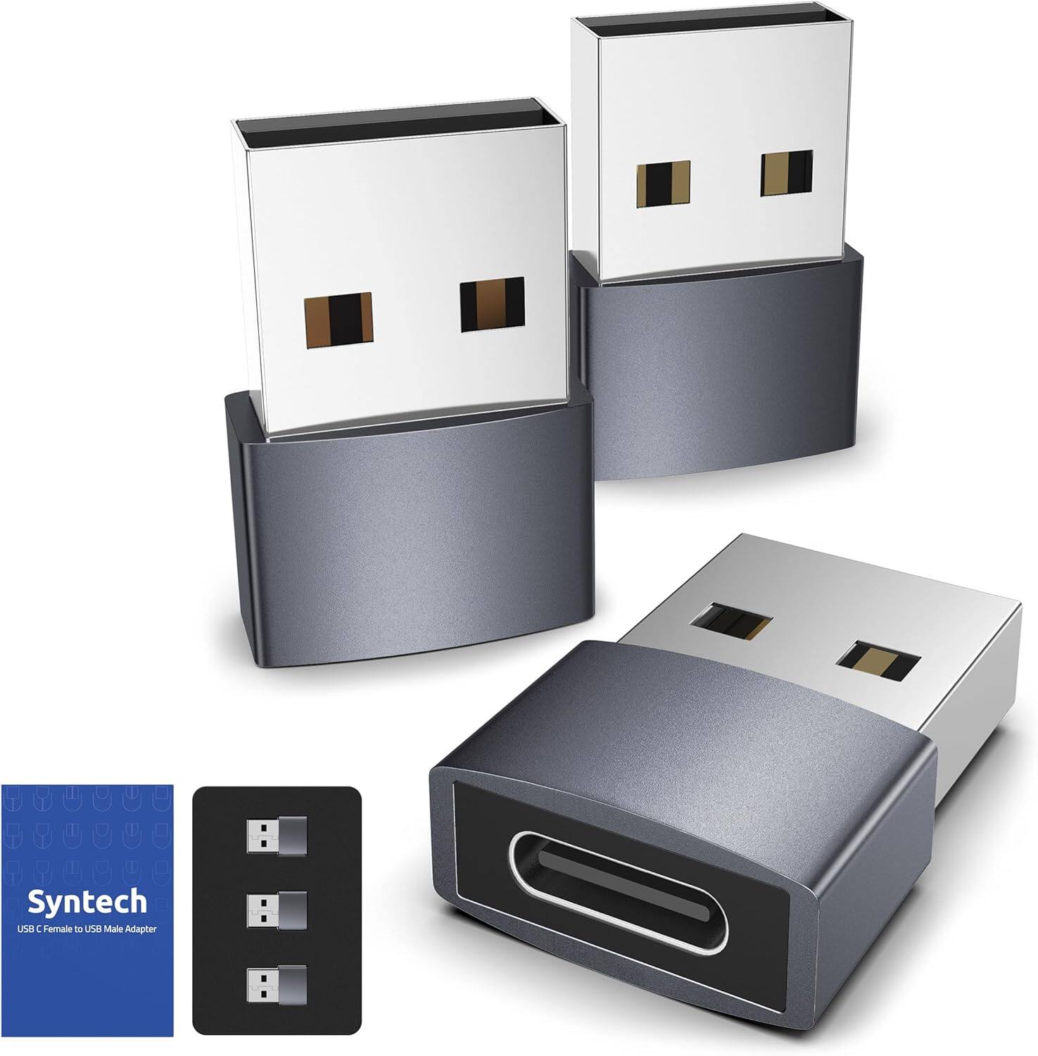 Syntech  
USB C Female to USB Male Adapter