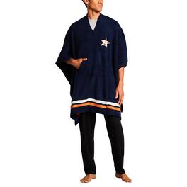 Barefoot Dreams - Houston Astros CozyChic 3-in-1 Poncho - Navy