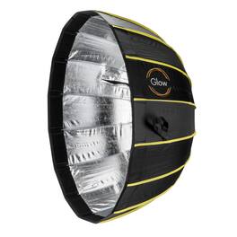 Glow - EZ Lock 25.5" Parabolic Softbox For XPLOR 300/400 Direct Mount, Silver