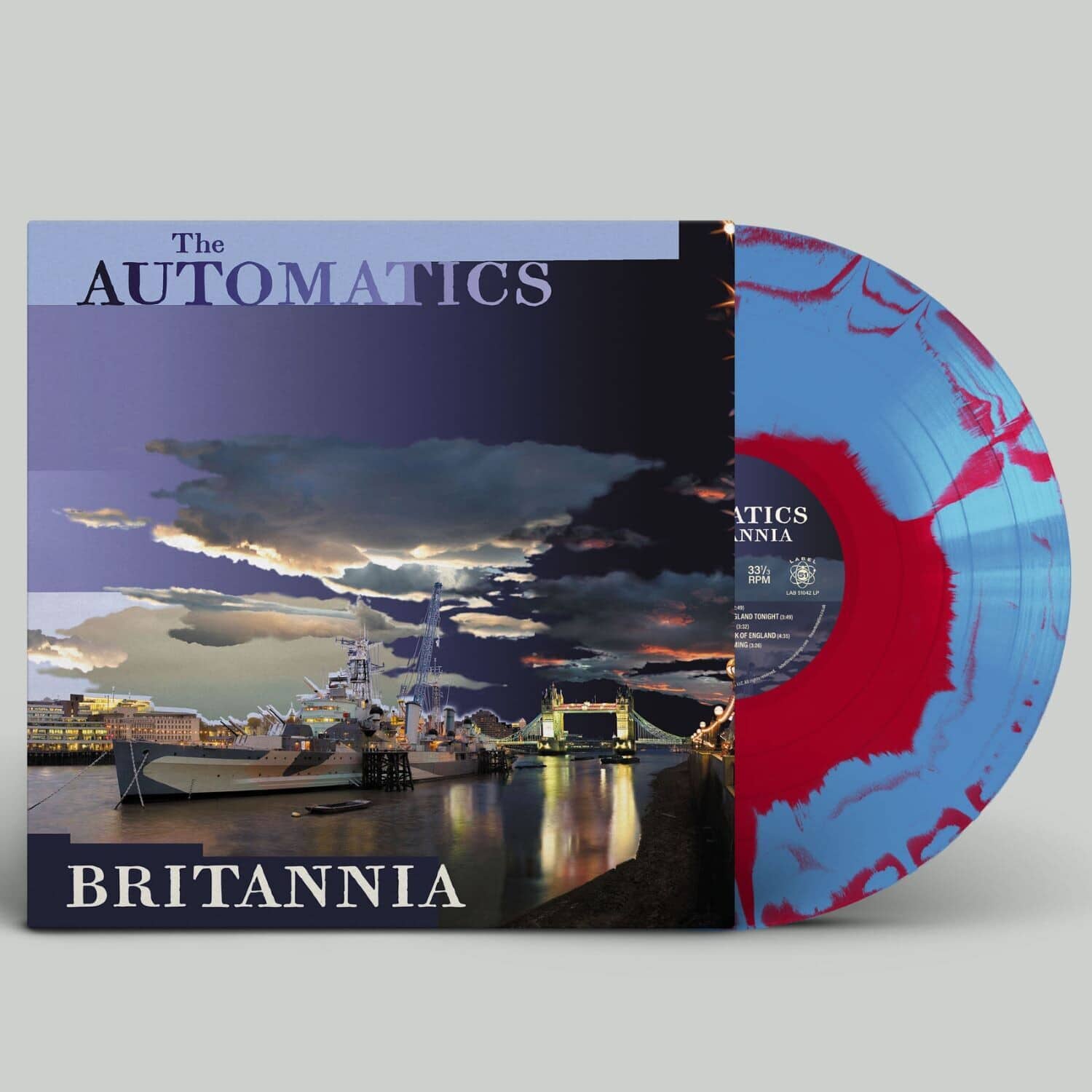 The Automatics - Britannia   - VINYL LP
