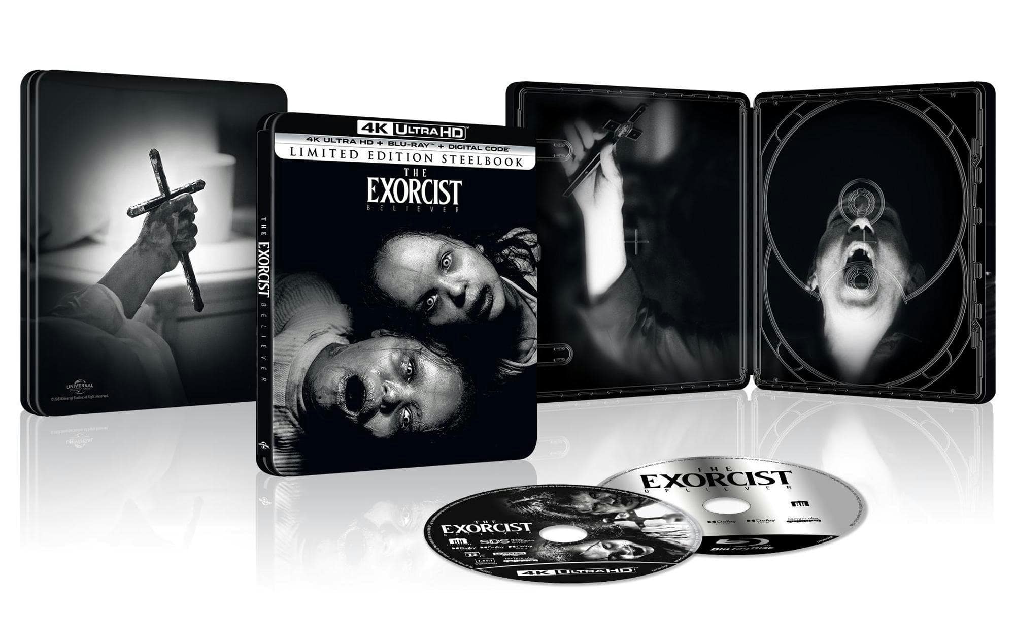 The Exorcist: Believer (Limited Edition 4K Ultra HD Steelbook + Blu-ray) [UHD] [4K Ultra HD Blu-ray]