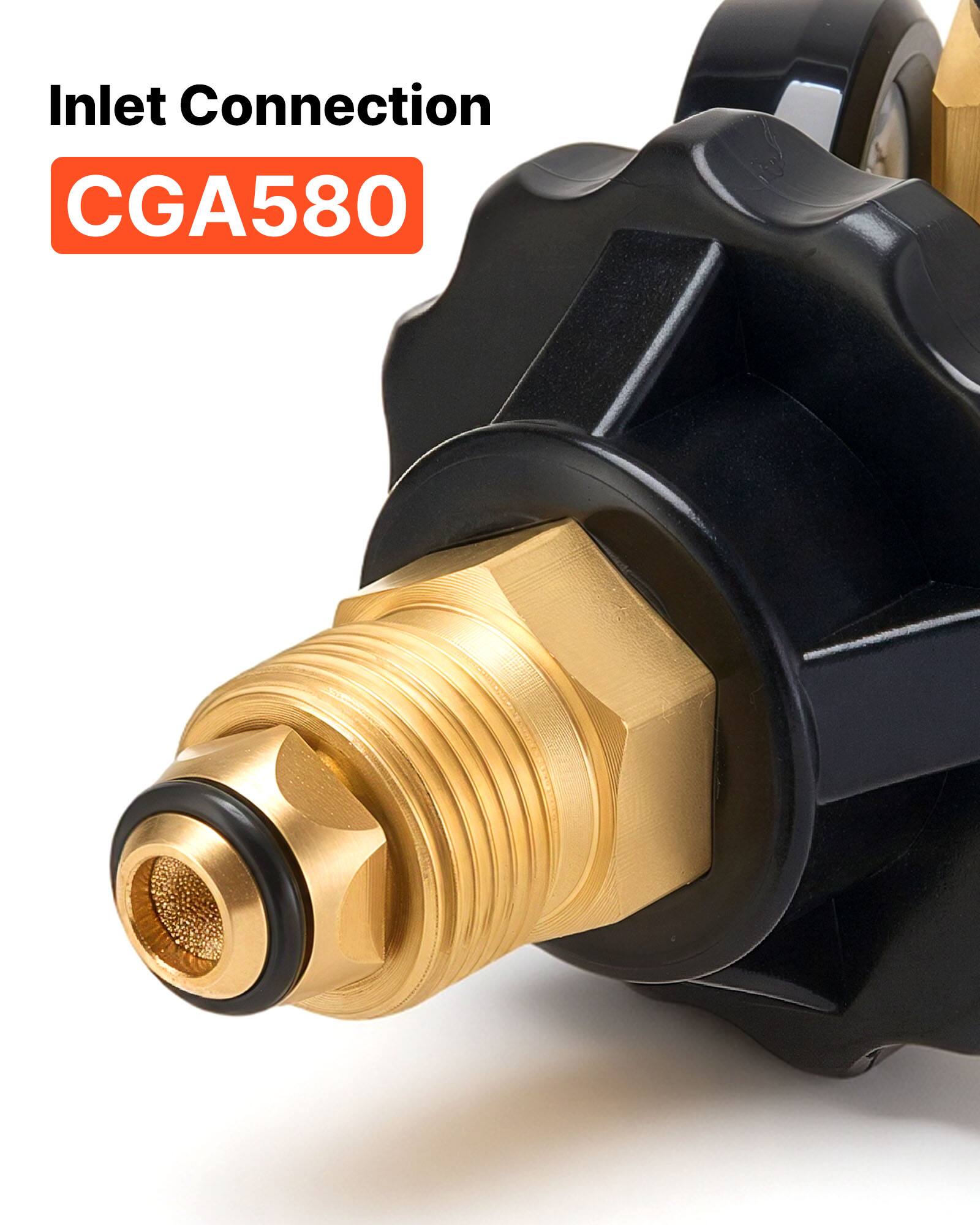 Inlet Connection CGA580