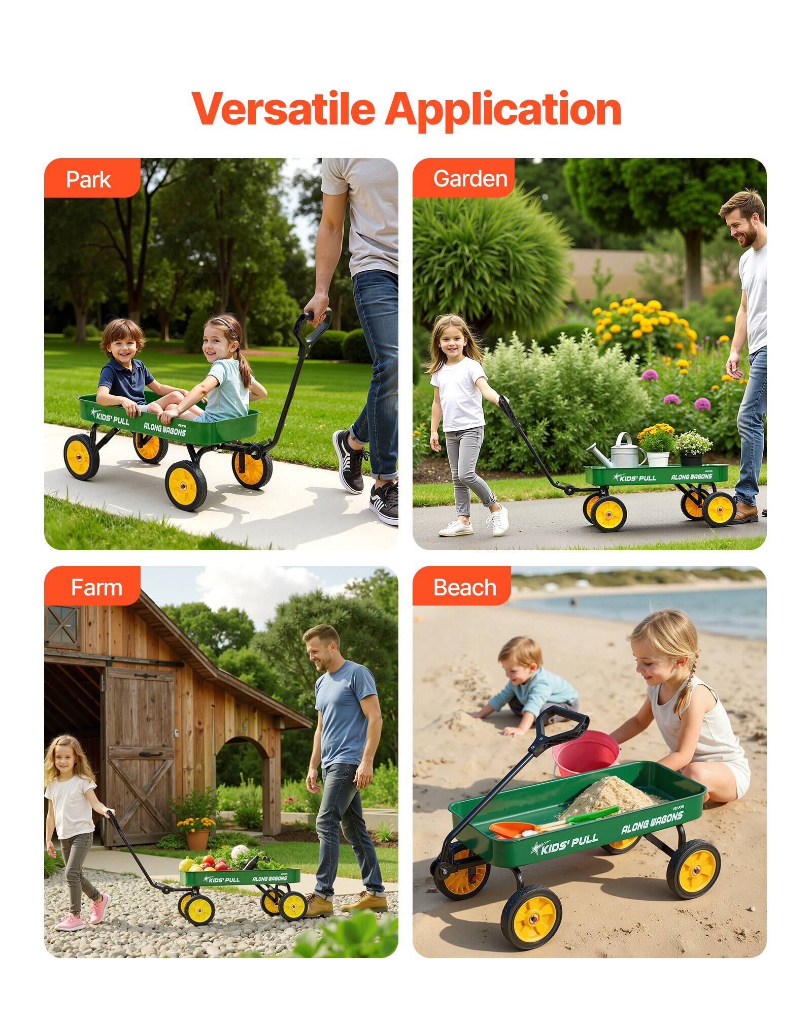 Versatile Application

Park  
Garden  
Farm  
Beach