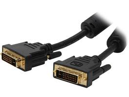 Nippon Labs - DVI-10-DD-2P 10 ft. DVI-D Male to Male Cable with Digital Dual-link, Black (2-Pack)