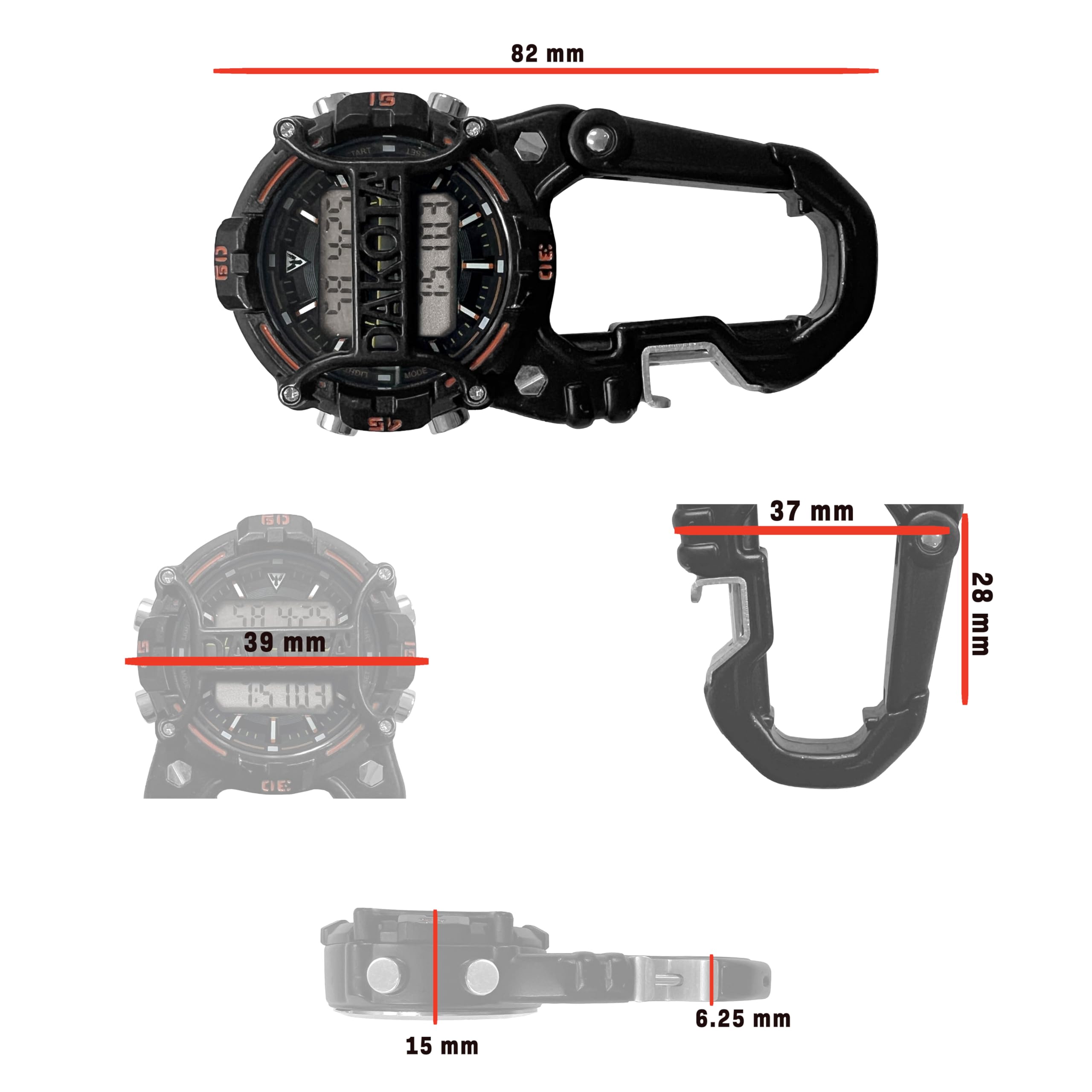 82 mm  
37 mm  
39 mm  
28 mm  
15 mm  
6.25 mm