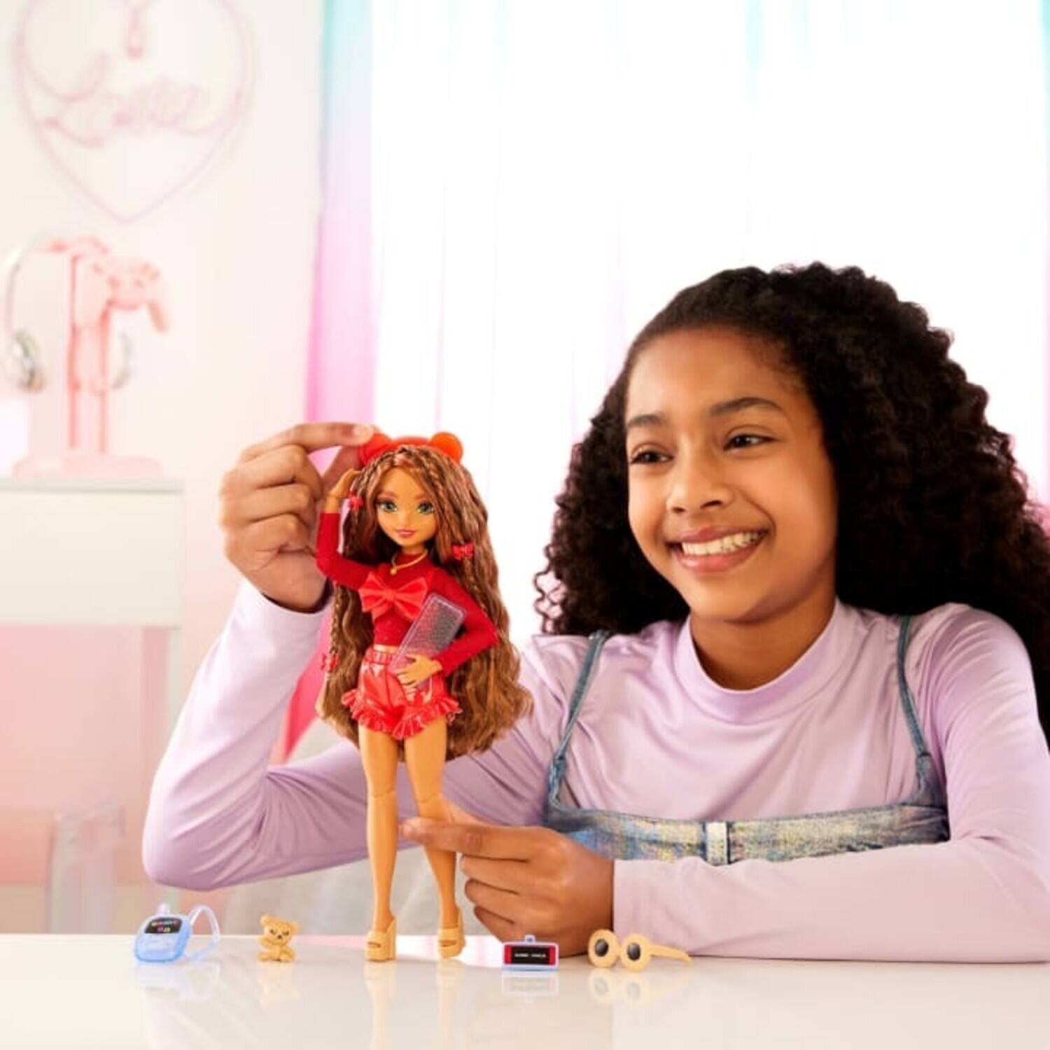 Alt View 4. Mattel - Barbie Dream Besties™ Teresa® Doll and Accessories   - Collectibles - Multicolor.