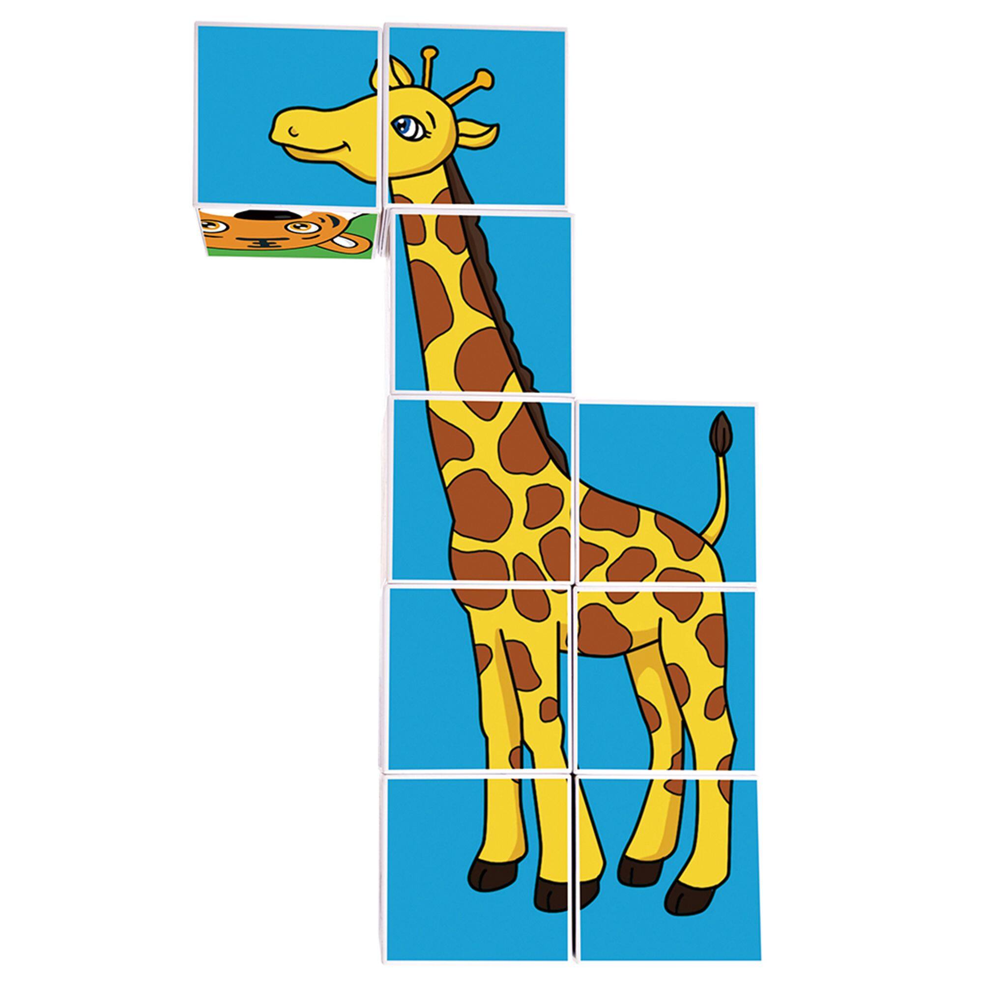 Alt View 3. PicassoTiles - PICASSO-TILES 9 PC Magnetic Building Puzzle Cubes Set for Kids Ages 3+ - Multicolor.