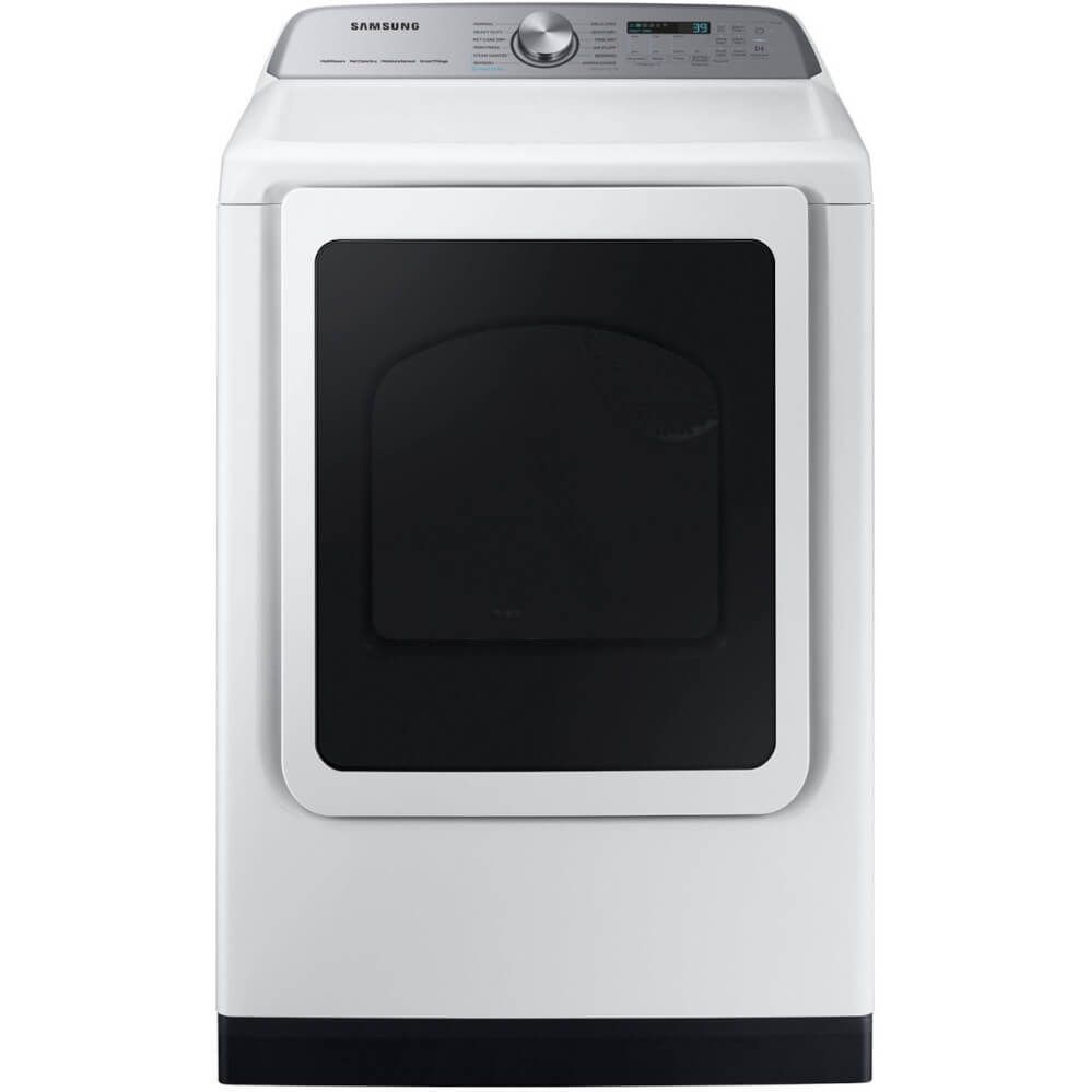 Left. Samsung - Samsung White Top Load Washer/Dryer Pair - White.