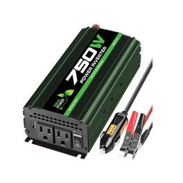 Nature Power - 750 Watt Modified Sine Power Inverter - Black