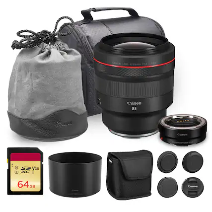 CANON LENS RF85mm F1.2 L USM
Canon 85
anon F TEE
Canon MOUNT
MOUNTADAPTEREF-F-105
F . ADAPTER
0 SP V30
3 XC I
Canun CO
64 GB
Camon
CaTon
Canon