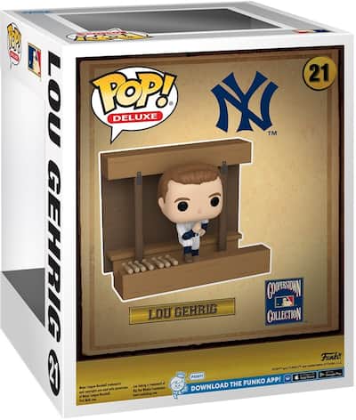 Lou Gehrig FUNKO POP! Deluxe: MLB Yankees Lou Gehrig Multicolor Lou Gehrig FUNKO POP! Deluxe: MLB Yankees Lou Gehrig Multicolor
