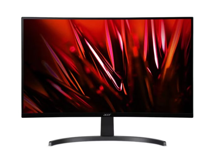 Front. Acer - Acer Nitro ED3 ED273 S3 27In Full HD 180Hz Curved VA Gaming Monitor 1920x1080 - Black.