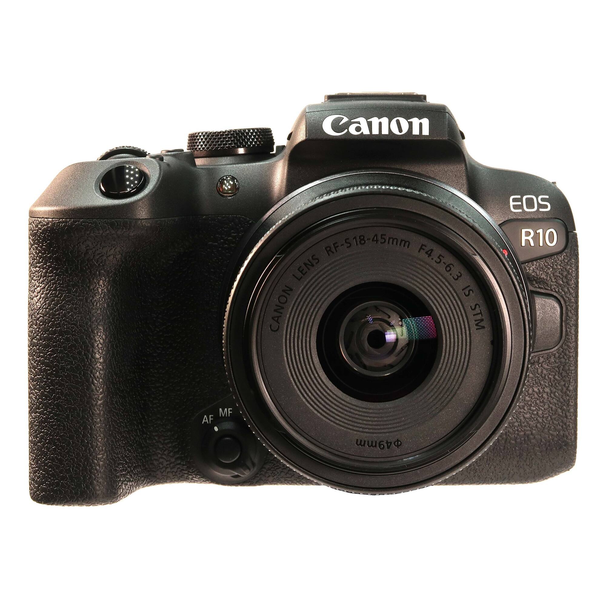 Canon RF-S 18-45mm Lens F4.5-6.3 IS STM  
EOS R10  
AF/MF  
49mm