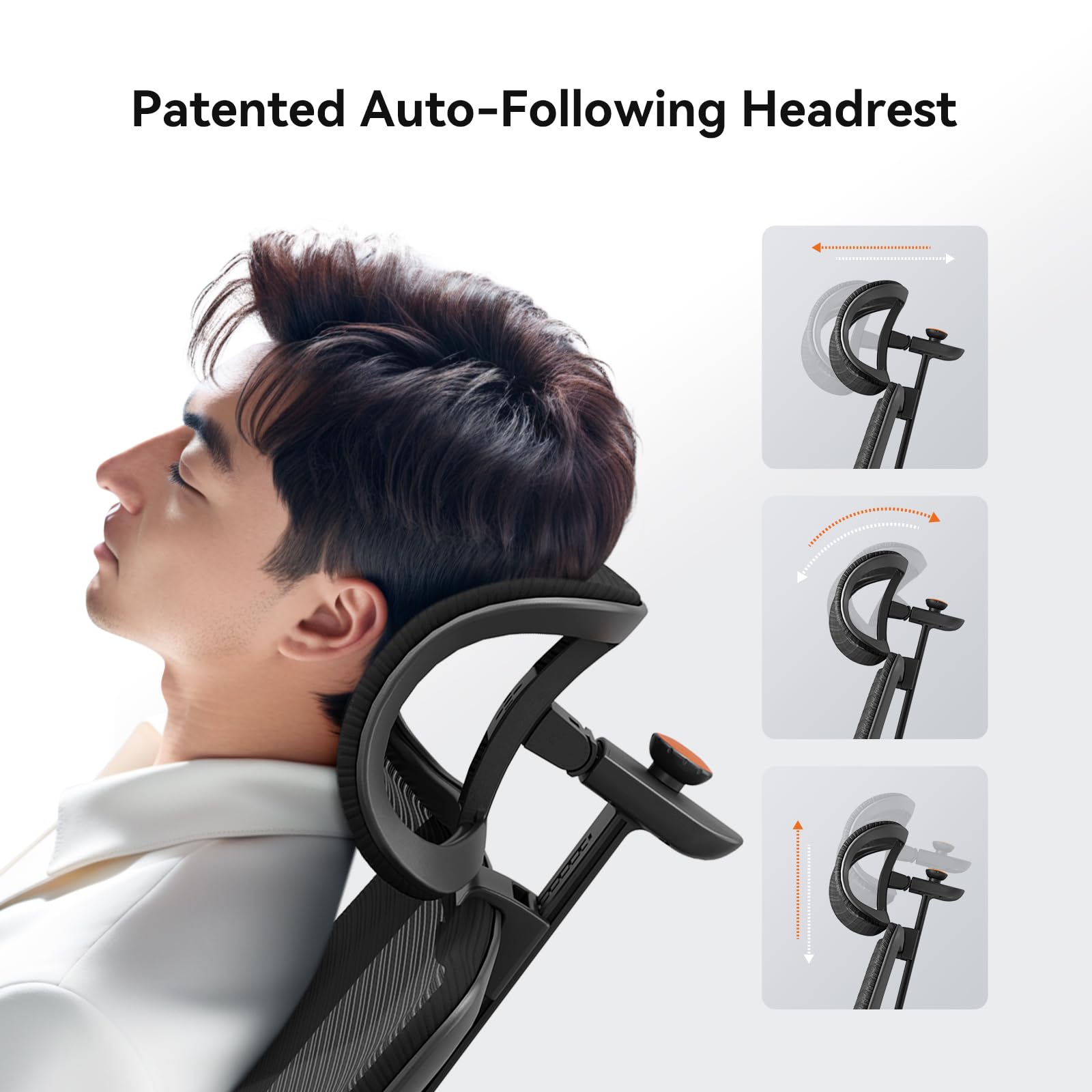 Patented Auto-Following Headrest