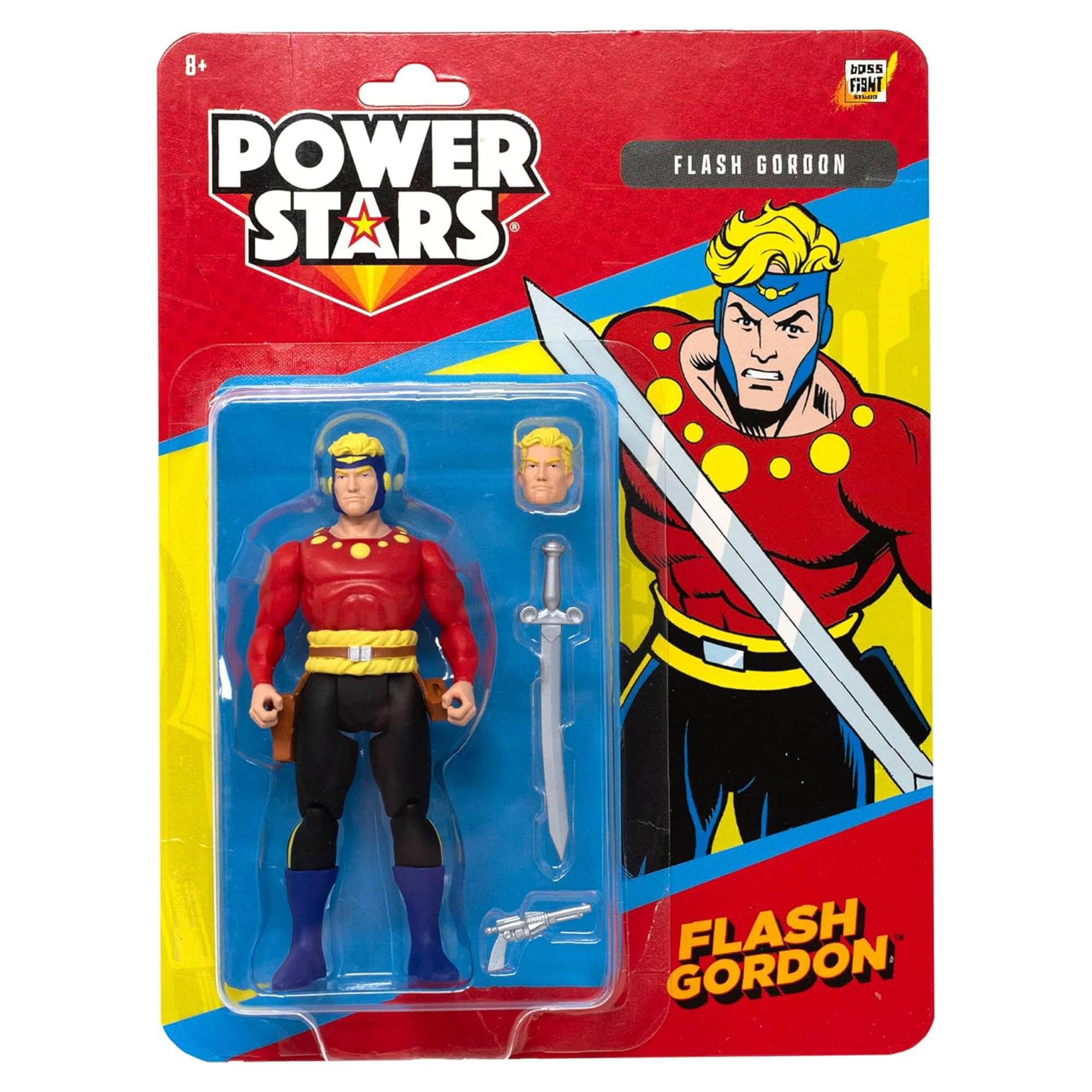 8+ POWER STARS ST boss FLASH GORDON