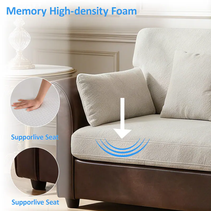 Memory High-density Foam  
Supportive Seat  
Supportive Seat