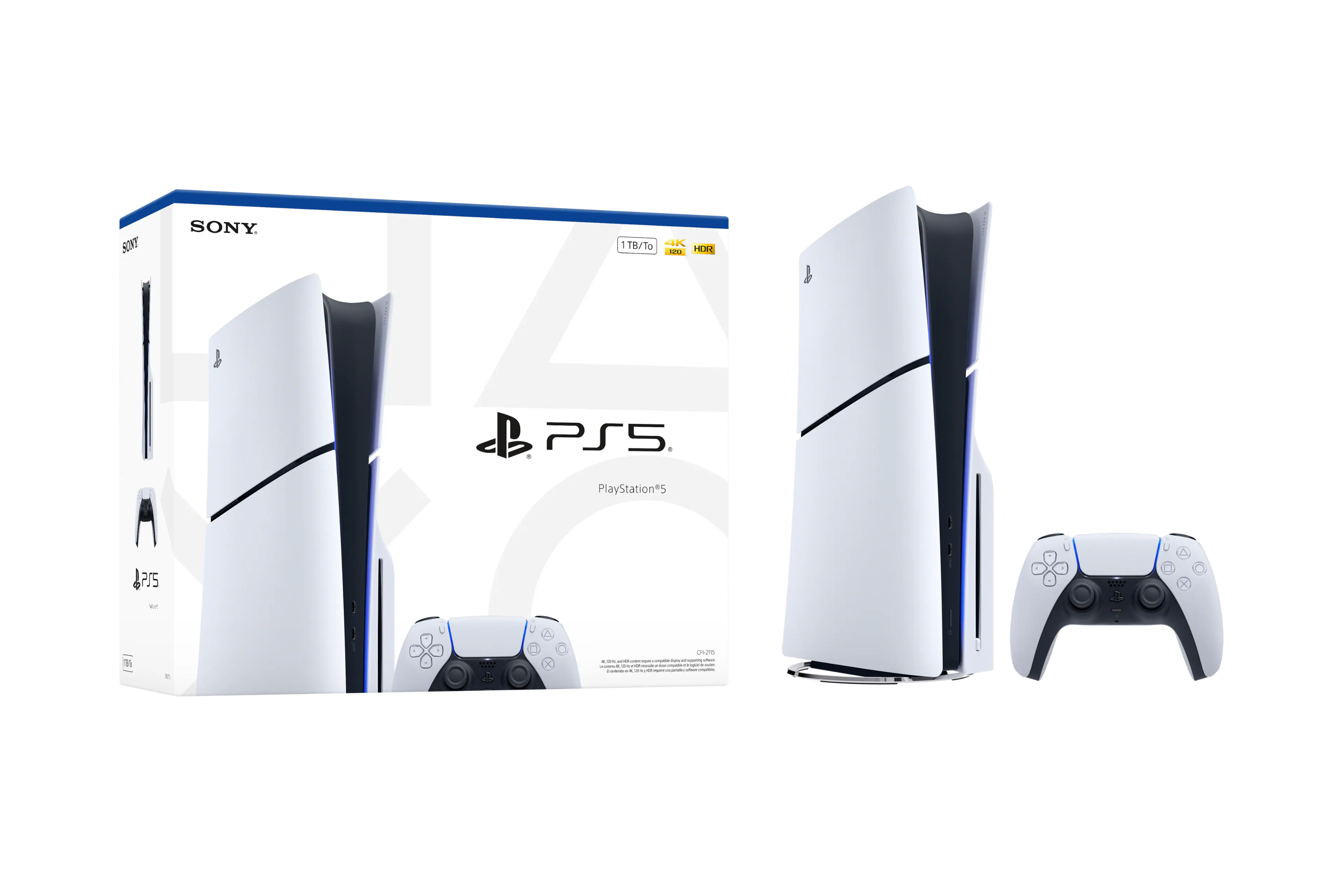 SONY PlayStation 5
1TB/To
4K
HDR
PlayStation 5
PS5