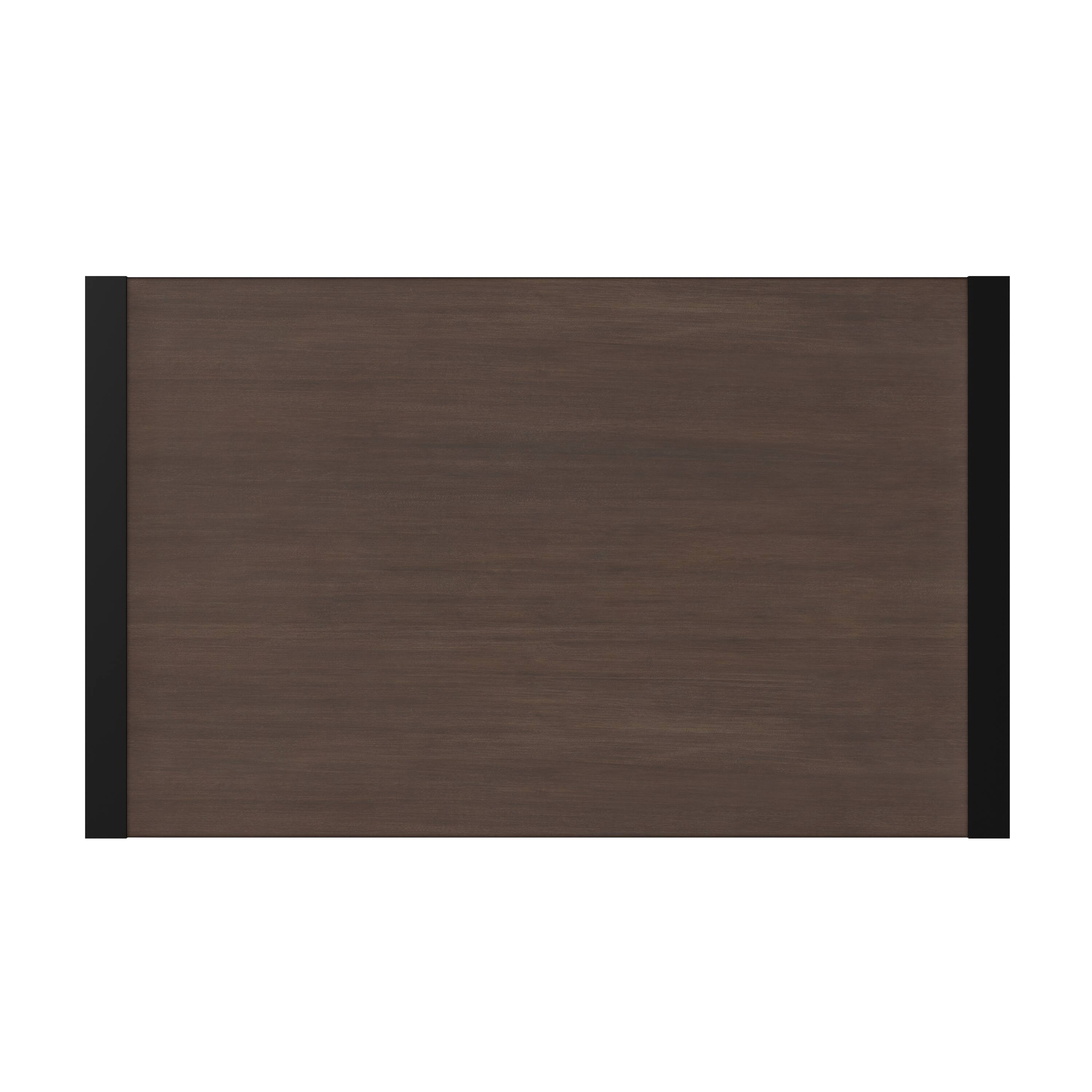 Back. Simpli Home - McKenzie 66 inch x 40 inch Rectangle Modern Industrial Dining Table in Smoky Grey - Smoky Grey.