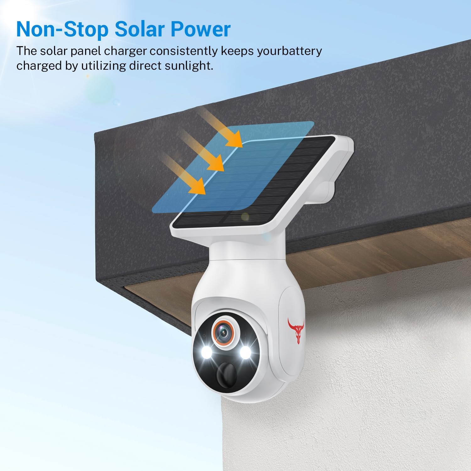 Non-Stop Solar Power

The solar panel charger consistently keeps your battery charged by utilizing direct sunlight.