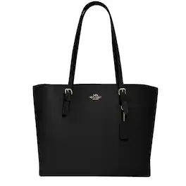 Coach - Mollie Tote Bag - Black/True Red