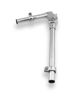 Gibraltar Hardware - 7/8" Ratchet Style Tom Arm, Heavy Duty Steel Construction with Adjustable Tilter & Memory Locks, Classic Look