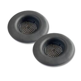 Flex Strainer - Sink Drain Strainer, Made in the USA, Universal Fits Most 3.5" Drains, 1-Pack - Black