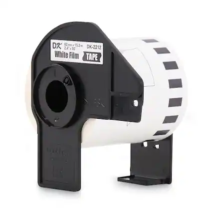 DK 62 mm x 15.2 m
2.4" x 50'
DK-2212
White Film TAPE
brother
USP436658