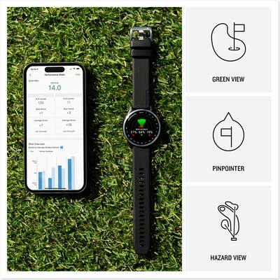 Garmin Approach S44 GPS Smartwatch 43mm Anodized Aluminum Silver Garmin Approach S44 GPS Smartwatch 43mm Anodized Aluminum Silver