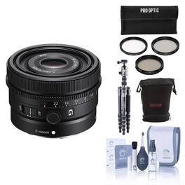 Bundle - Sony - FE 40mm f/2.5 G Lens with VEO 3 GO 235AB Al Tripod, Filter Kit