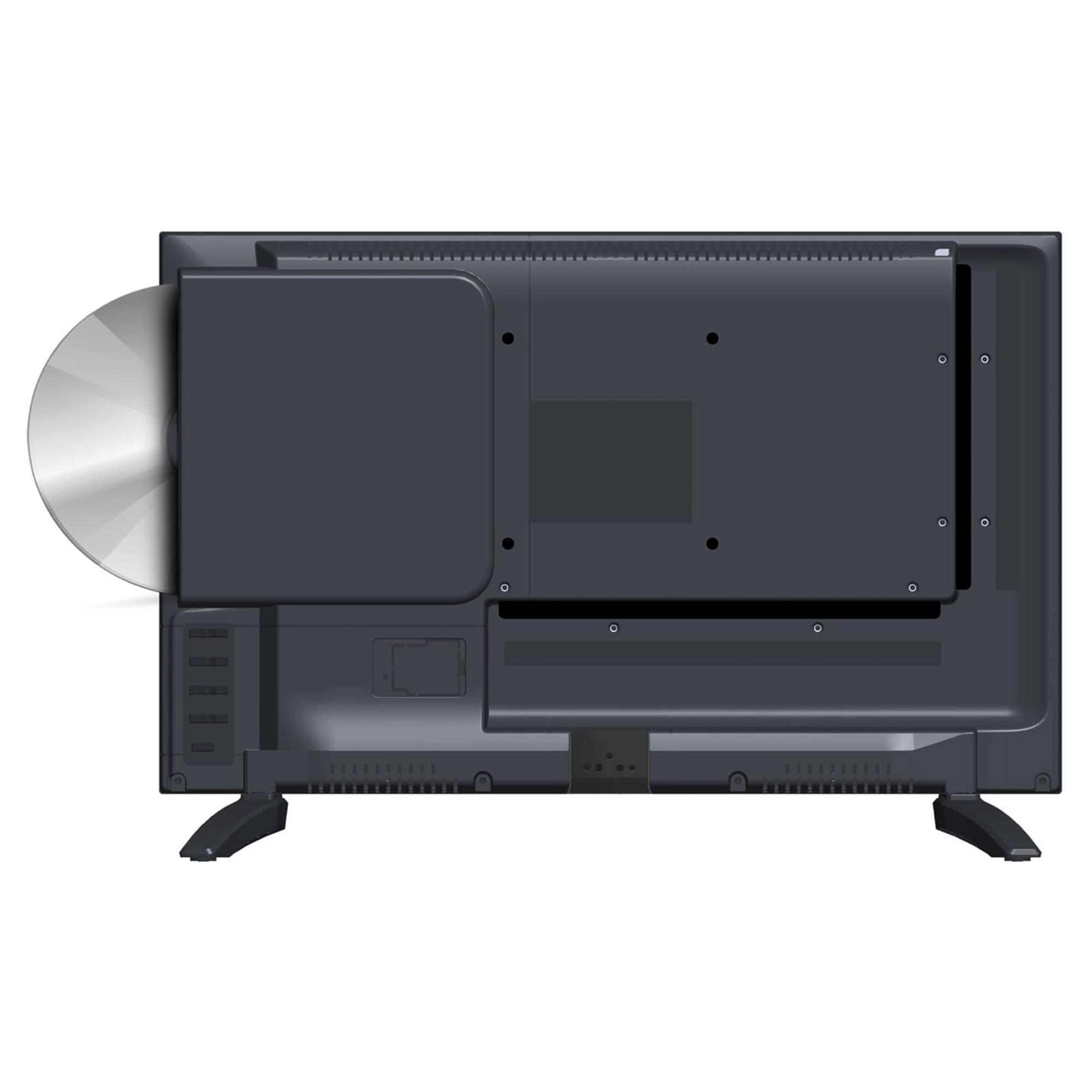 Alt View 2. Supersonic - 19-inch LED Smart HDTV with DVD Player ATSC and NTSC System ACDC Compatible.