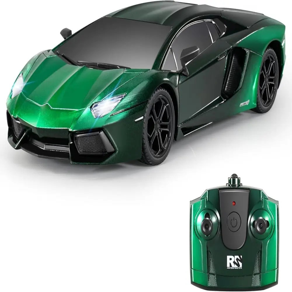 Angle. Loheer - Loheer RC Car 1:24 Scale Lambo Toy Fast Remote Control Car LP700 Race Model 3.7V 500mAh Birthday Gifts for Boys 8-12.