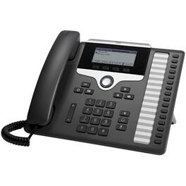 Cisco Consumer Products - Cisco 7861 IP Phone - Corded - Wall Mountable - 16 x Total Line - VoIP - 3.5" - Enhanced User Connect License - Charcoal