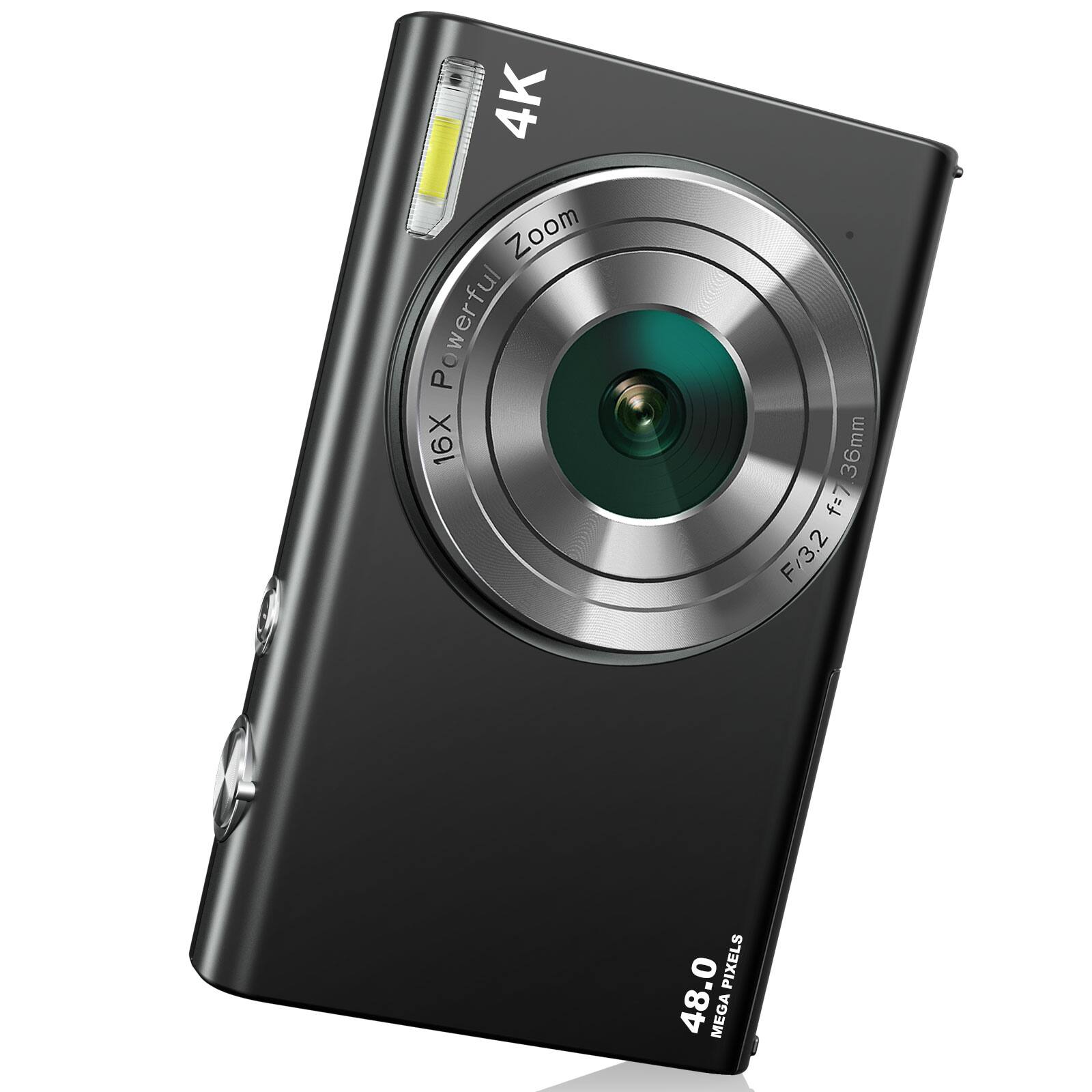 4K Zoom Powerful 16X  
f=7.36mm F/3.2  
48.0 MEGA PIXELS