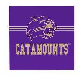 Evergreen Enterprises - Western Carolina Catamounts 12" x 12" Wood Wall Sign - Multicolor
