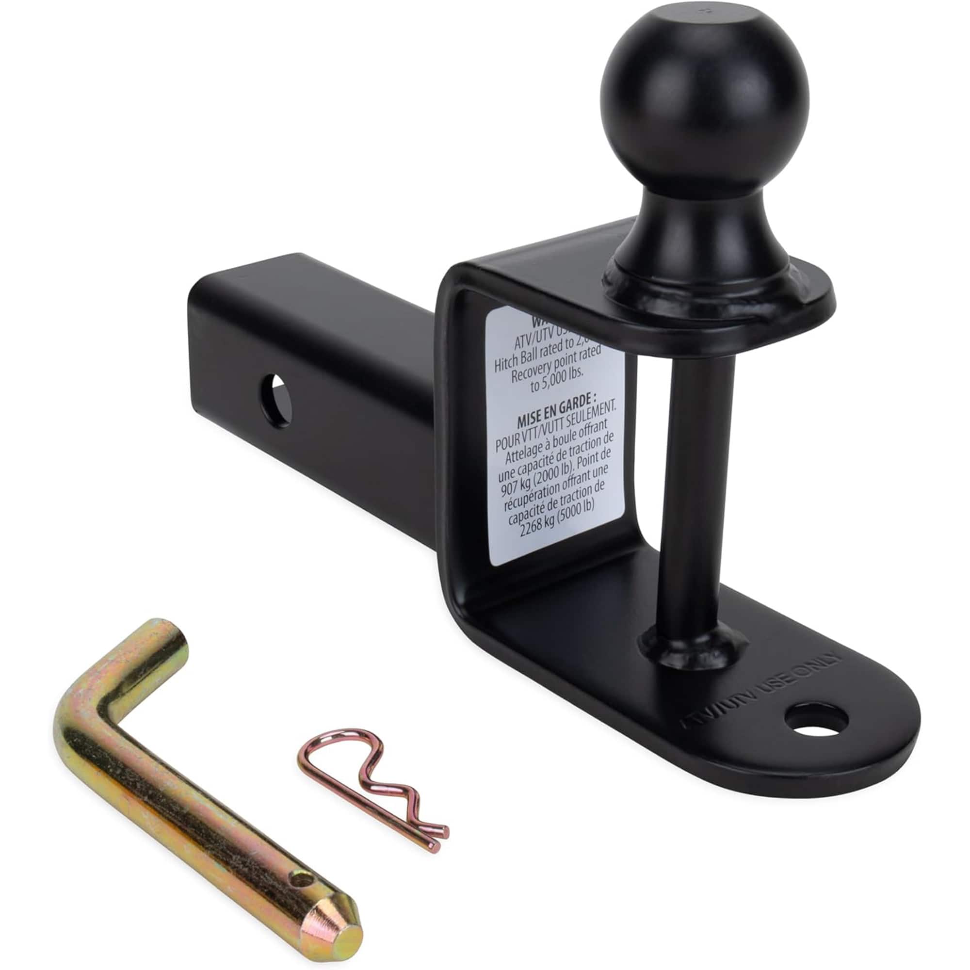 "Black Boar - UTV/ATV Multi-Hitch with 2"" Ball and 2"" Shank with 6"" Length, Black" price history on PriceWatchPro