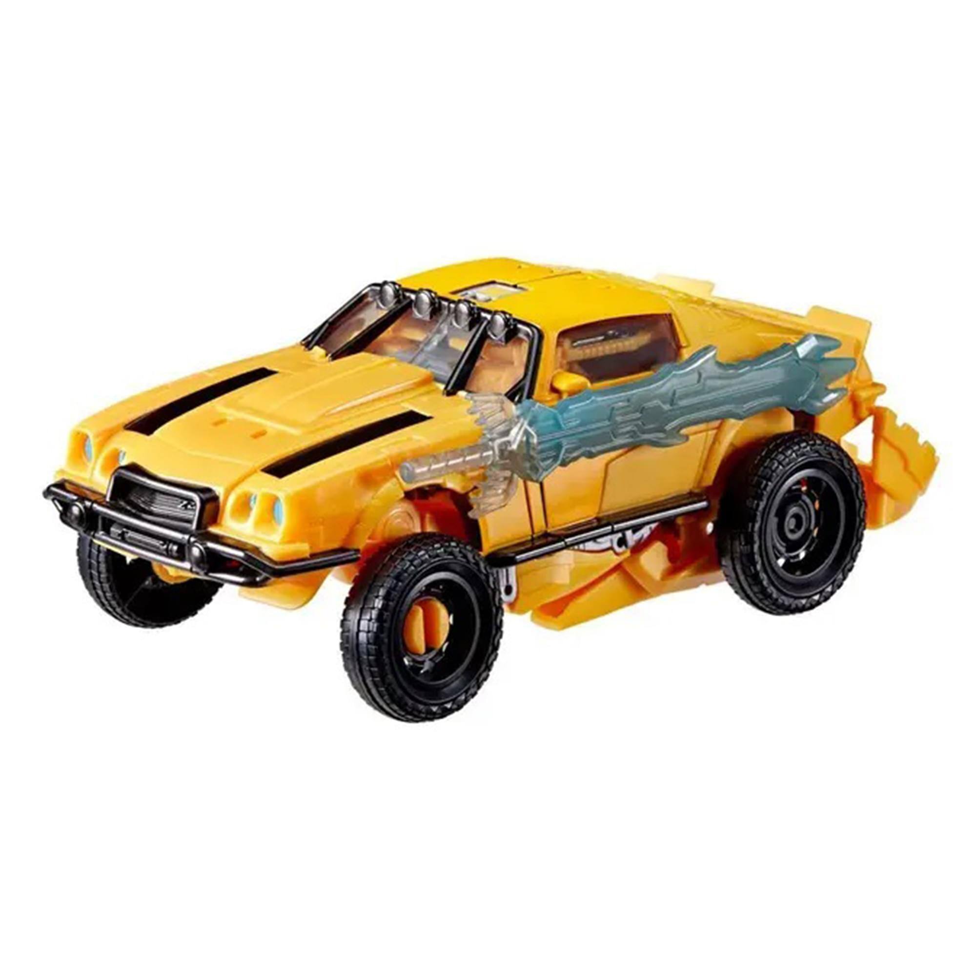Alt View 2. Hasbro - Transformers: Rise of the Beasts Beast-Mode Bumblebee Figure - Yellow.