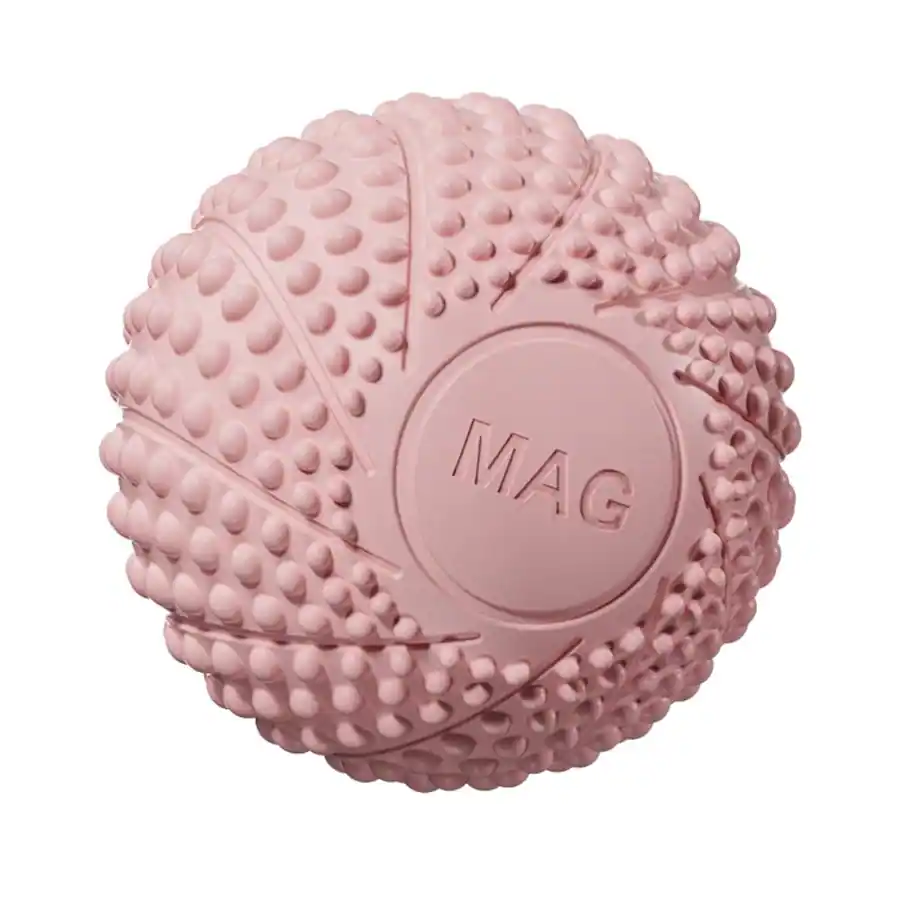 Tissue Deepened MassaMax 2.7 in. Textured Silicone Deep Tissue Massage Ball for Feet ...