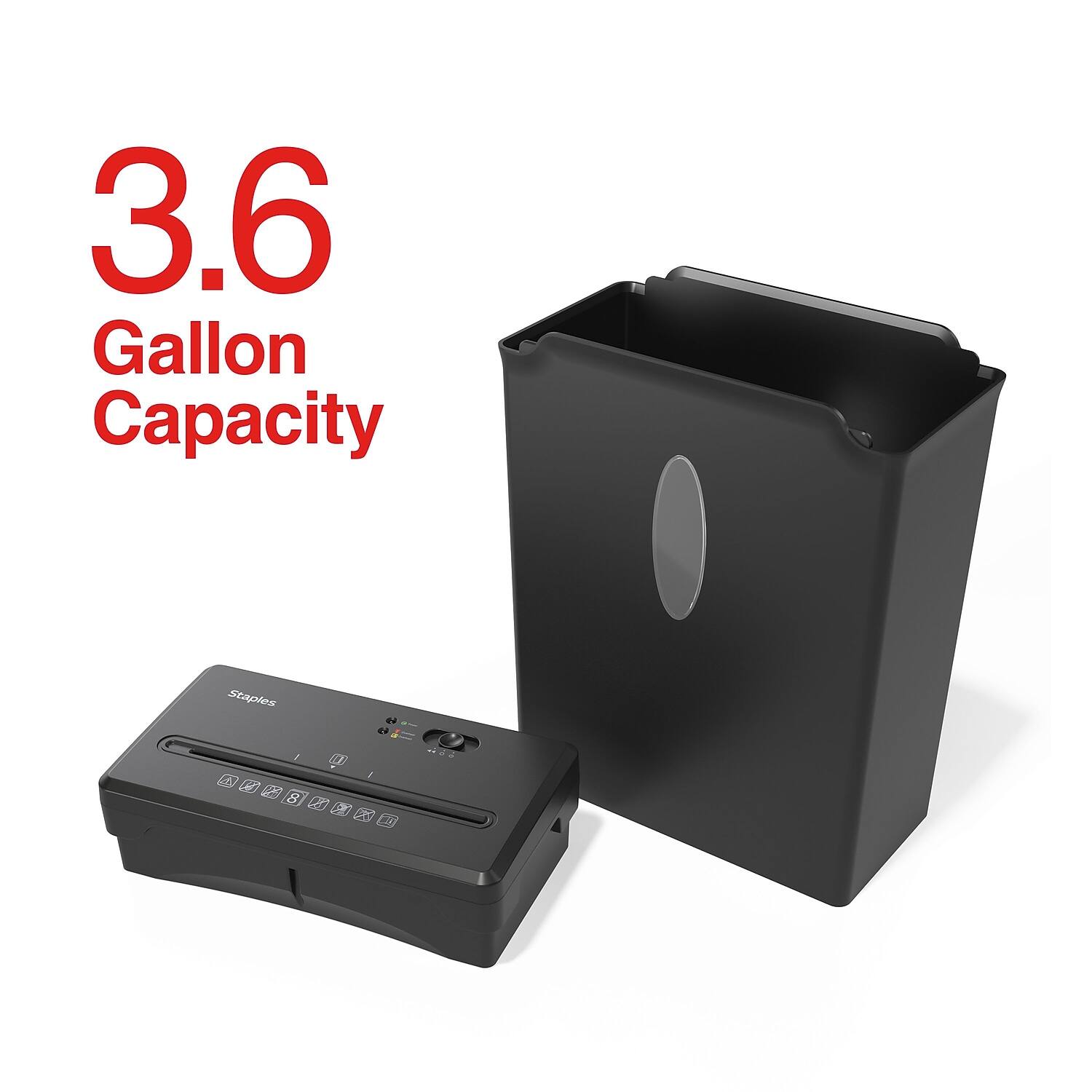 3.6 Gallon Capacity

Staples

2 - 9 T 1 2 2 2