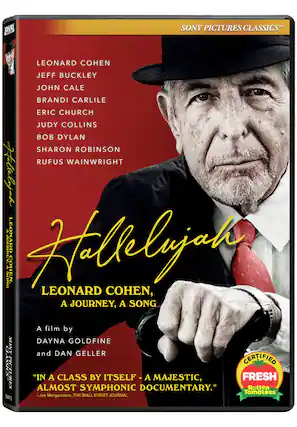 Front. Hallelujah: Leonard Cohen, A Journey, A Song - DVD.