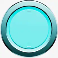 Front. OhSnap - Snap Magnetic UltraThin Universal Phone Grip and Stand with MagSafe Charge- Thru for Apple iPhones/Universal - Electric Teal.