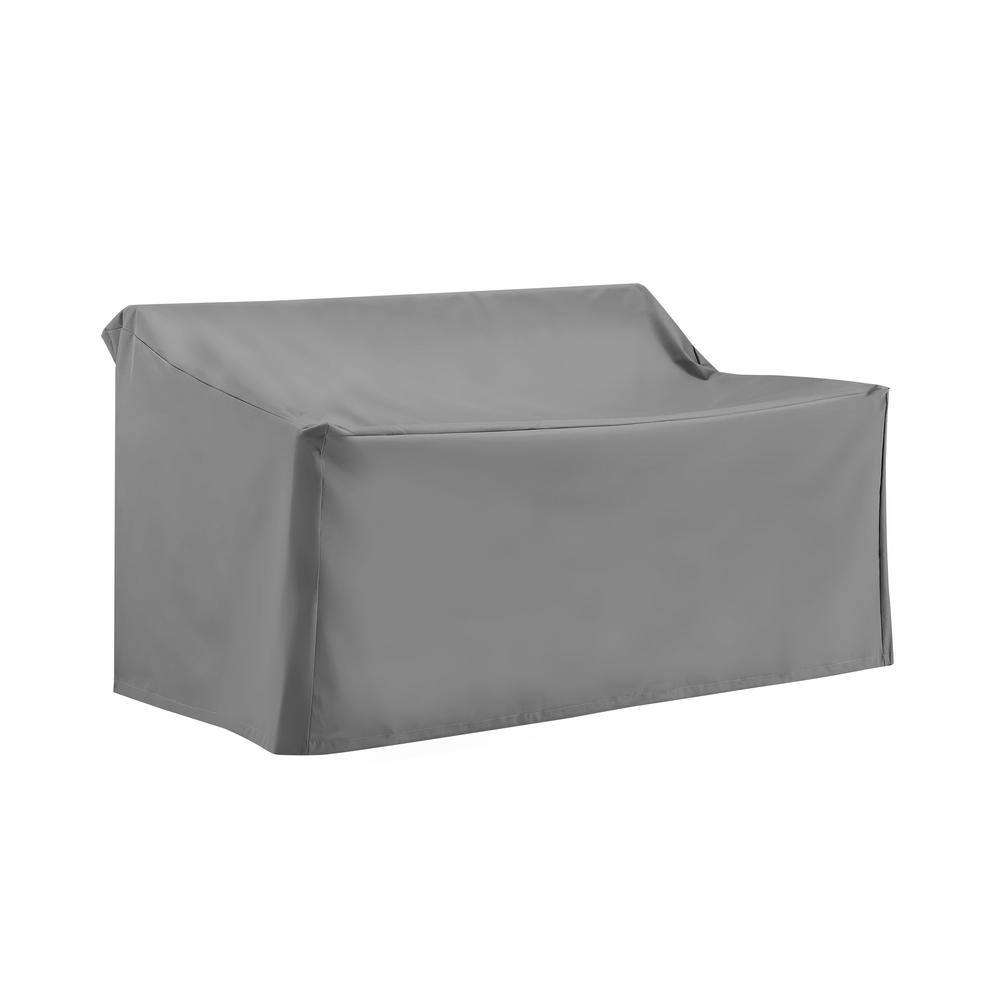 Back. Crosley Furniture - Outdoor Loveseat Furniture Cover - Gray.