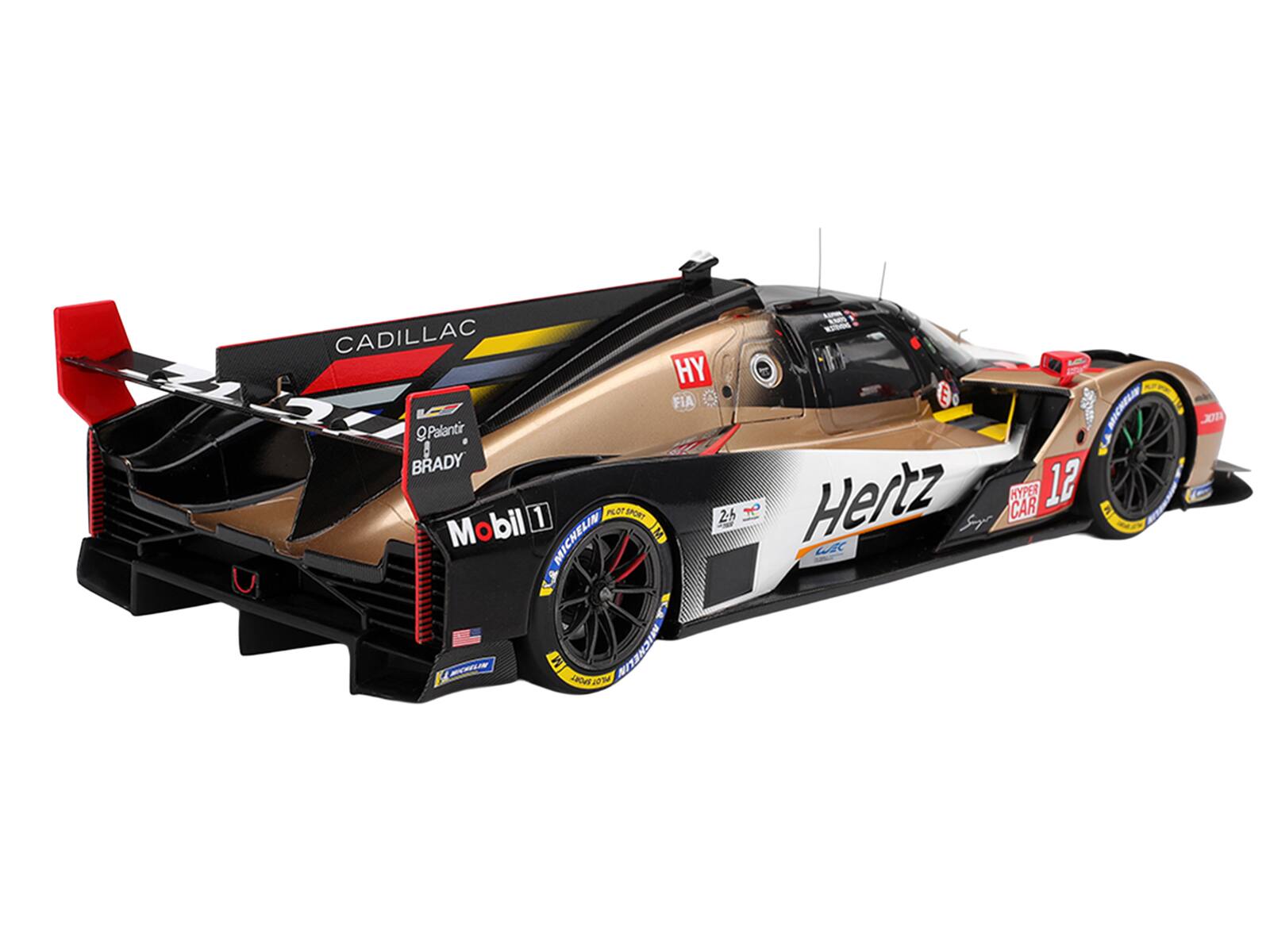 CADILLAC HY iH FIA E Palantir MICHELIN BRADY Hertz CAR HYPER 12 1 PLOT SPORY 2-6 Mobil 1 MICHELIN MM GC 5 5 Car M MICHELIN 02 OD