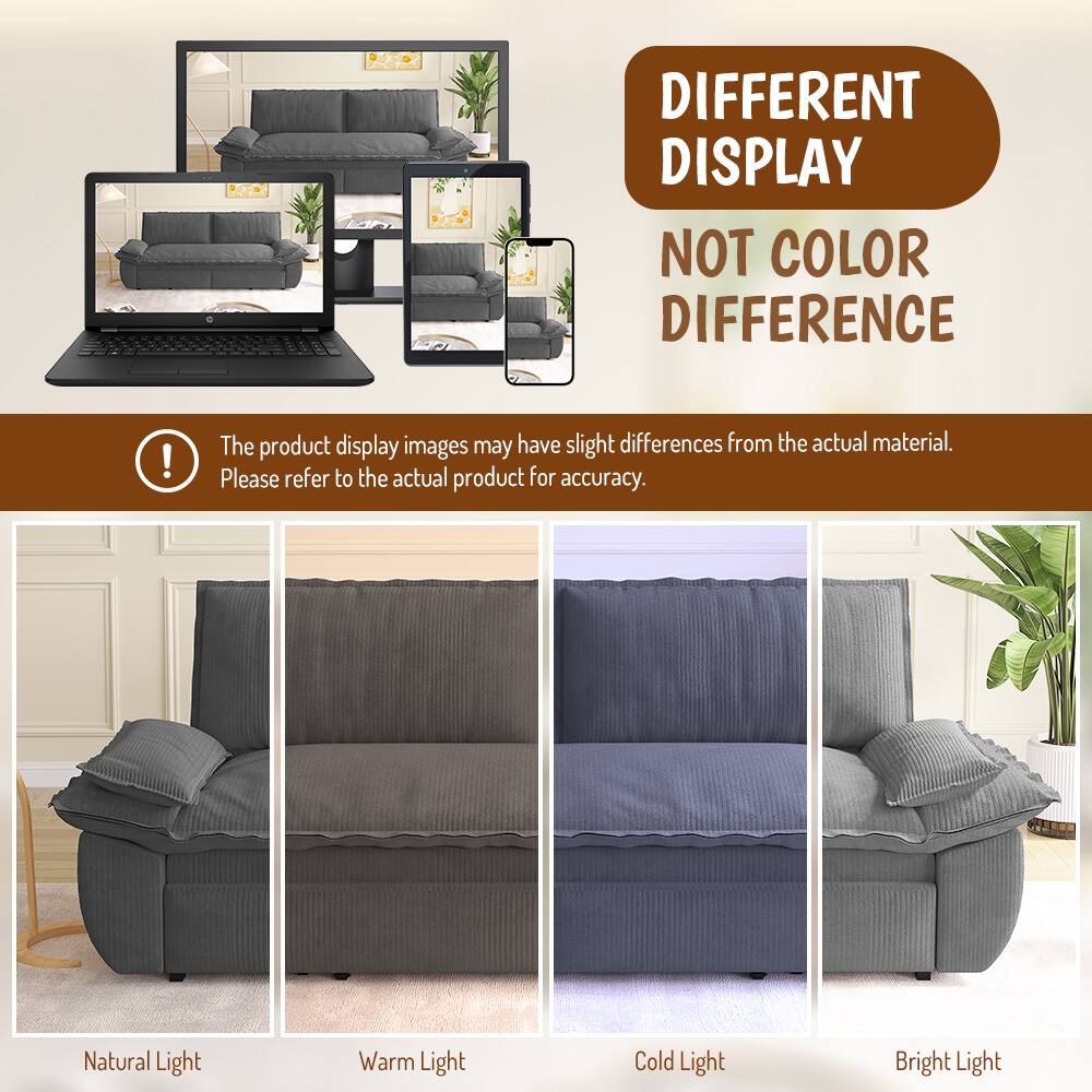 **DIFFERENT DISPLAY NOT COLOR DIFFERENCE**

The product display images may have slight differences from the actual material. Please refer to the actual product for accuracy.

- Natural Light
- Warm Light
- Cold Light
- Bright Light