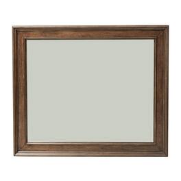 Liberty Furniture Industries - Rustic Traditions Landscape Mirror in Rustic - Cherry