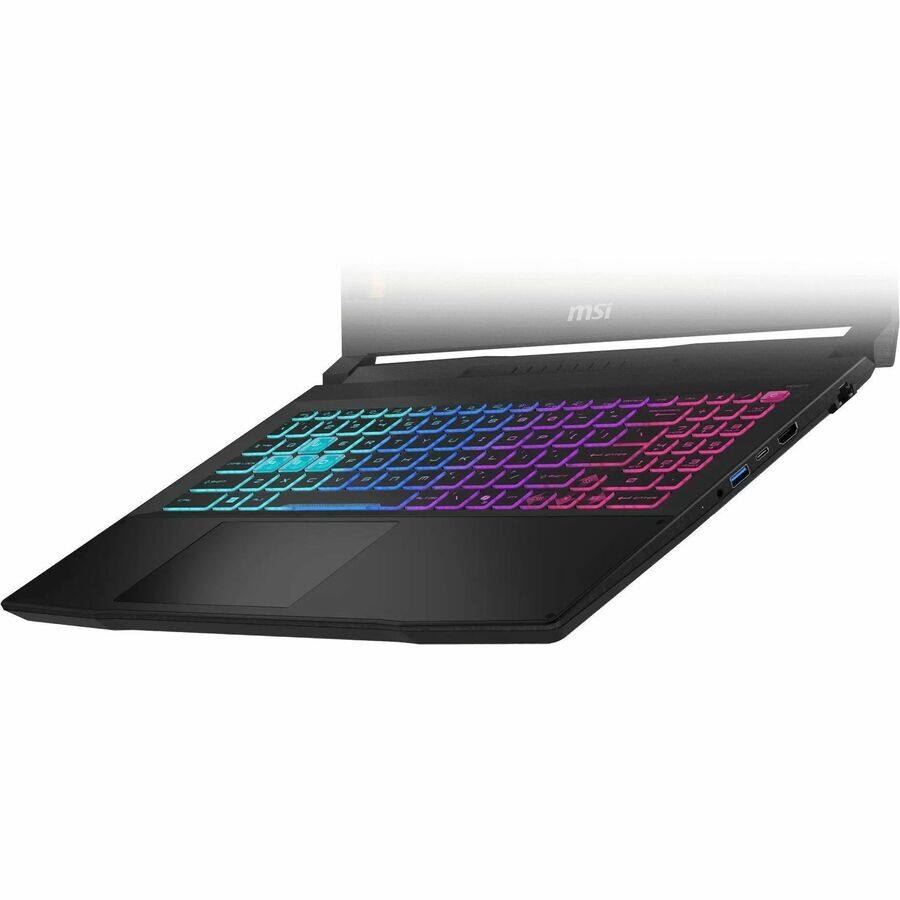 Alt View 5. MSI - MSI Katana 15 HX B14W Katana 15 HX B14WFK-278US 15.6" Gaming Notebook - QHD - 165 Hz - Intel Core i7 14th Gen i7-14650HX - Black.