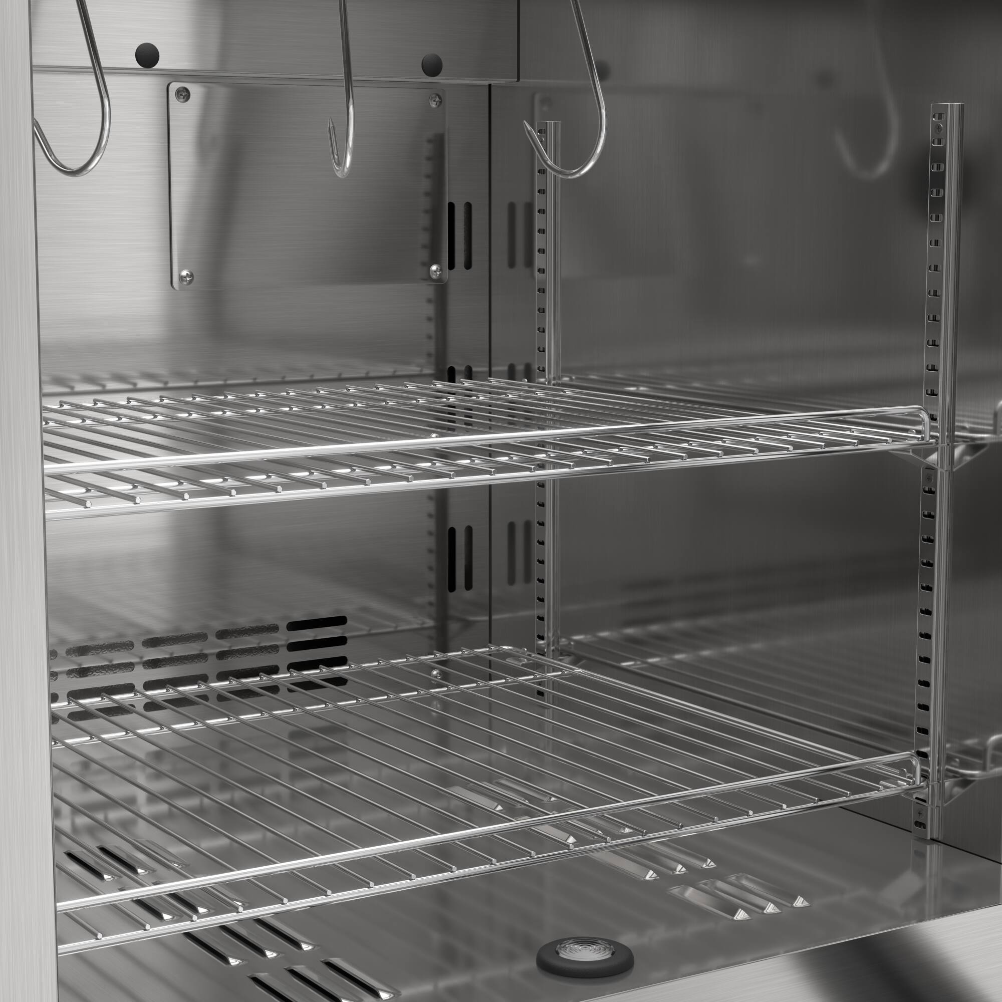 Alt View 6. Koolmore - Reserve 24 in. Commercial and Residential Undercounter Dry Aging Refrigerator in Stainless Steel (KM-DAR-34SS) - Stainless-Steel.