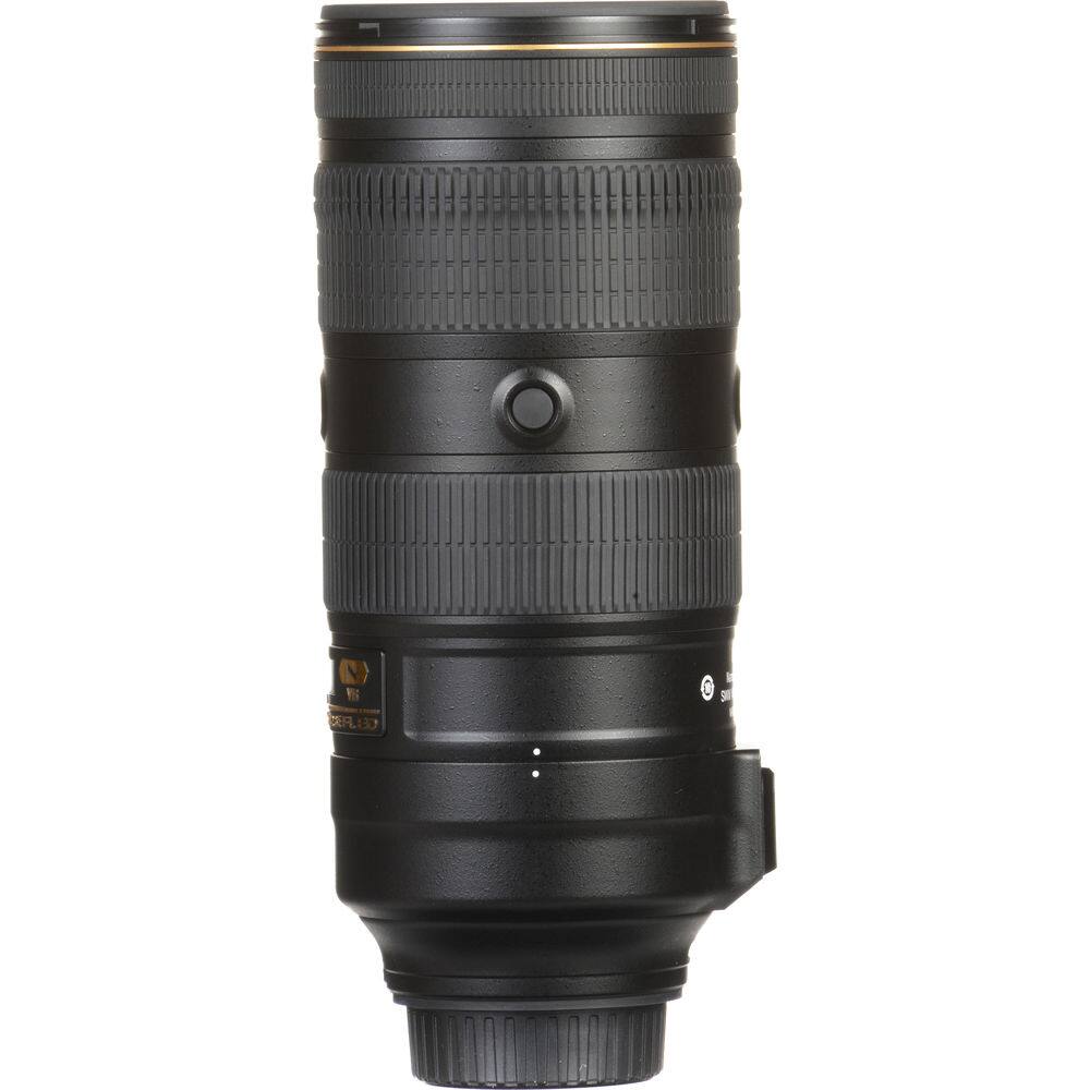 Alt View 4. Nikon - Nikon - AF-S NIKKOR 70-200mm f/2.8E FL ED VR Telephoto Zoom Lens for DSLR Camera - Bundle - Black.